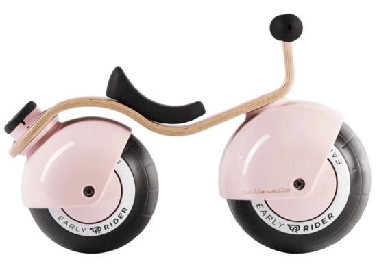 EARLY RIDER Bella Velio līdzsvara braucamais bērniem, pūdera rozā